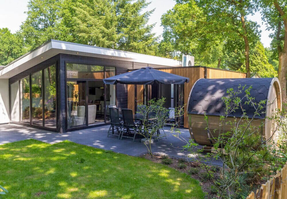 Vakantiepark luchtfoto